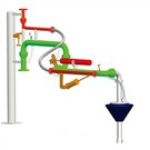 Завантажувальна рука з регенерацією пари